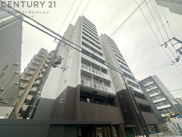尼崎市昭和南通のマンションの建物外観