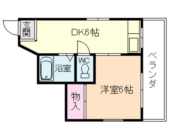 メゾン入江の間取り