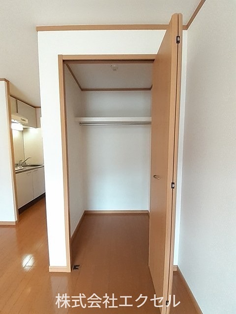 収納　クローゼット完備。