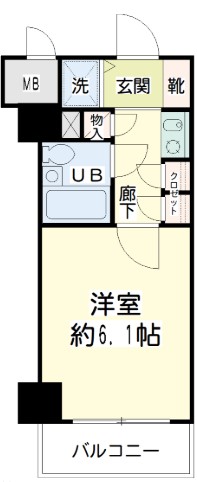 ナイスアーバンスピリッツ横濱吉野町の間取り