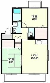 藤枝市志太のマンションの間取り