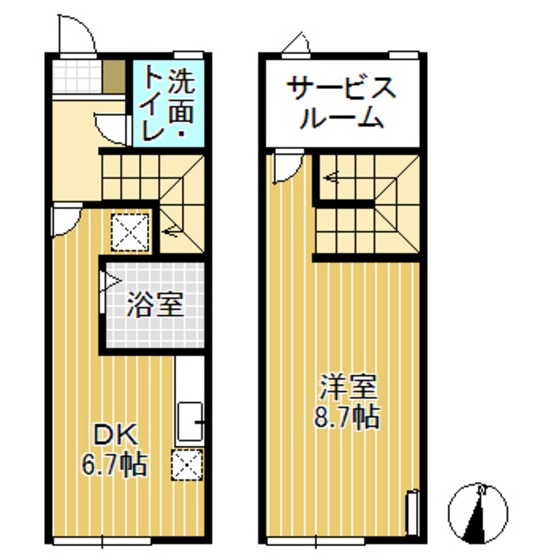 ＵＦキューブ井波の間取り