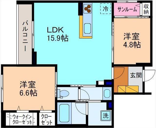 MATEY金澤の間取り