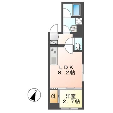 【REFISIA太閤通の間取り】