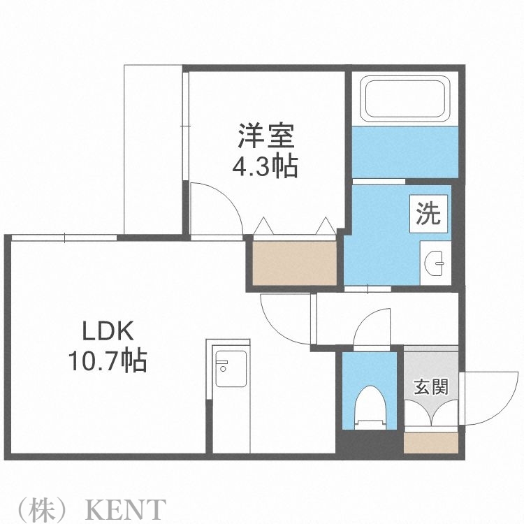 【Ｐｏｍｍｅｒａｉｅ北円山の間取り】