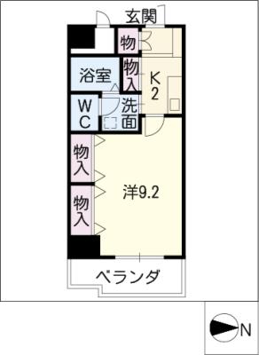 エスペランサ矢田南の間取り