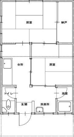 本町荘の間取り