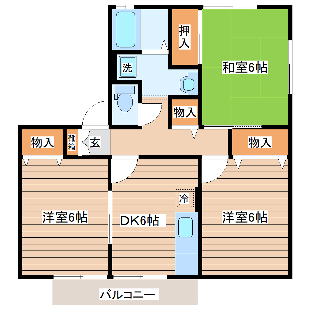 セジュール峰の間取り