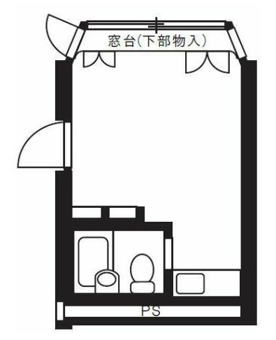 目黒区目黒のマンションの間取り