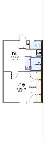 レオパレスＭＡＫＩの間取り