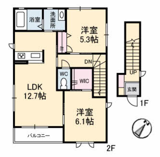 エクセル瑞穂Ｂの間取り