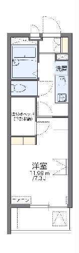 レオパレスフリーデンの間取り