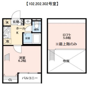 グランクオールお花茶屋クレストの間取り