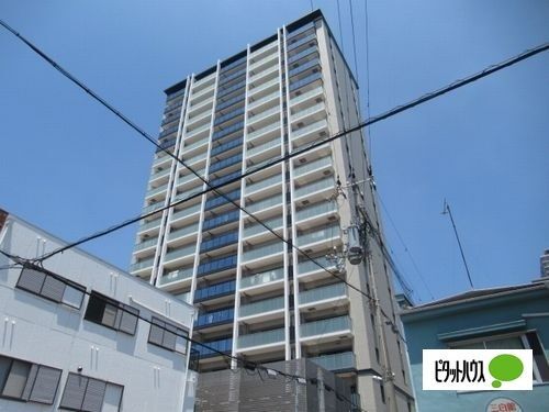 【明石市本町のマンションの建物外観】