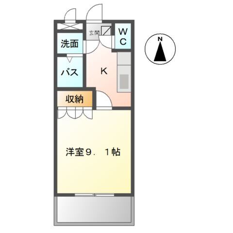 ソレイユの間取り