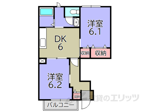 カルフールの間取り