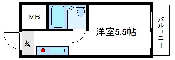 江戸川区南小岩のマンションの間取り