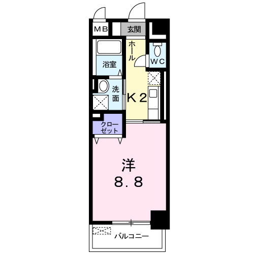 プチラパンの間取り