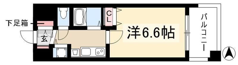 プレサンス桜通り葵の間取り