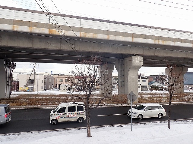 【札幌市西区発寒十二条のマンションの眺望】