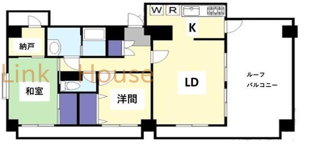 葛飾区西亀有のマンションの間取り