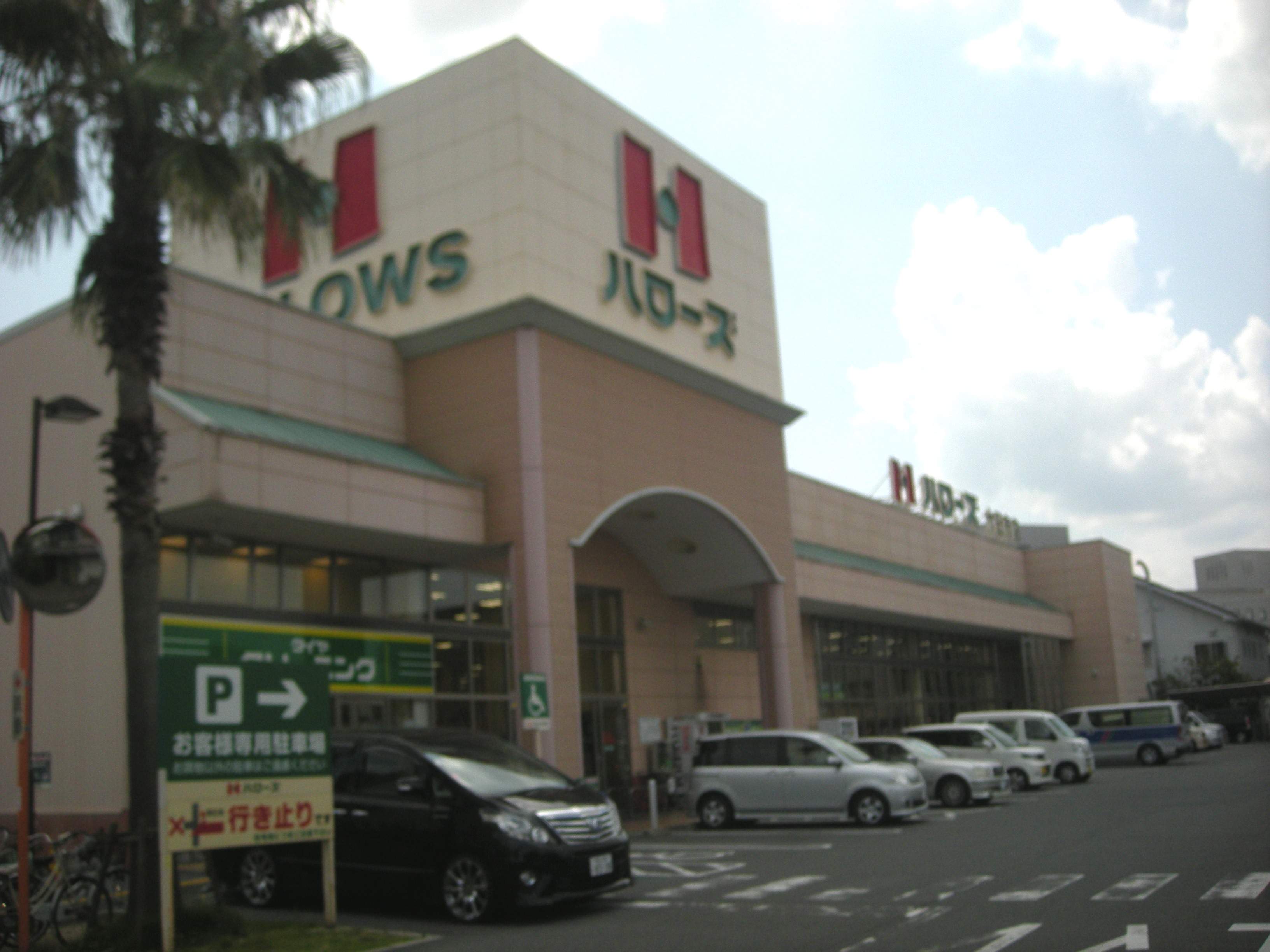 スーパー　ハローズ十日市店（スーパー）まで240m