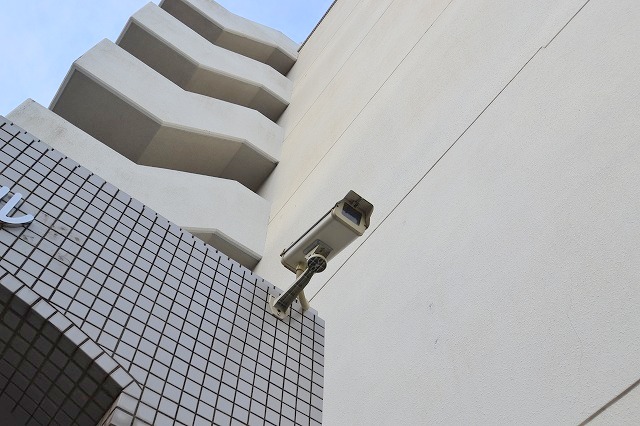 セキュリティ　防犯カメラ付でセキュリティばっちり☆