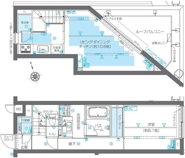 ZOOM広尾の間取り