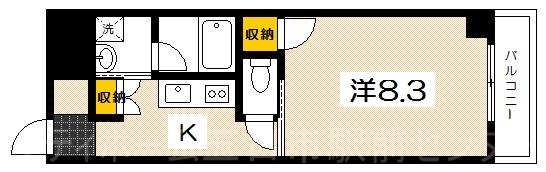 Ｇｏｌｄ　Ｃｏｕｒｔ楽々園の間取り