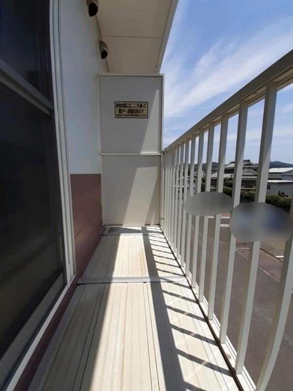 バルコニー　図面と現状に相違がある場合には現状を優先