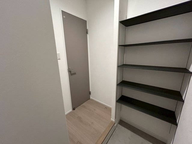 収納　ちょっとした収納スペースも充実しています