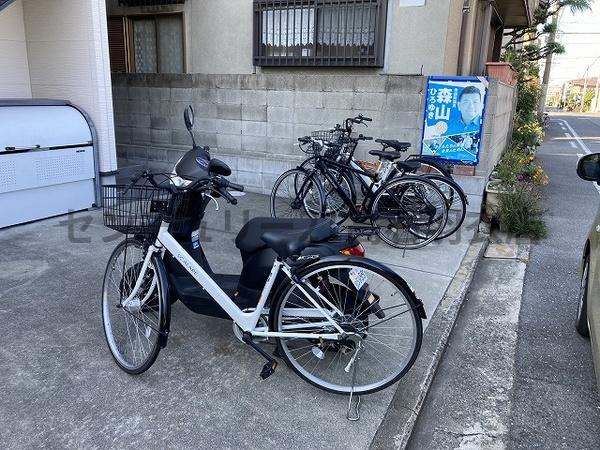 その他共有部分　自転車置き場！