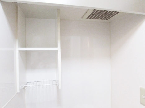 収納　収納があります