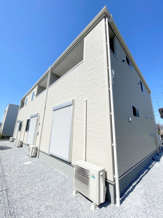 建物外観　建築中