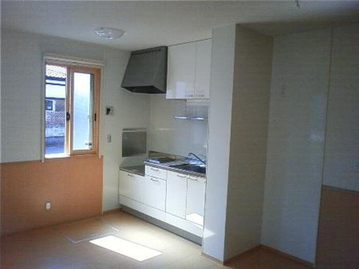 キッチン　お好きなガスコンロを設置できます。