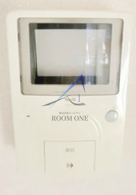 セキュリティ　モニター付きインターホンです。