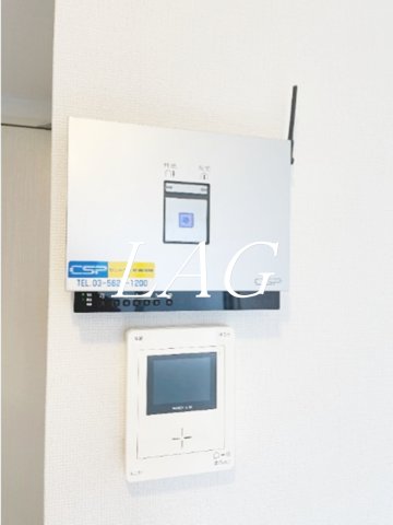 セキュリティ　モニター付インターホンです。