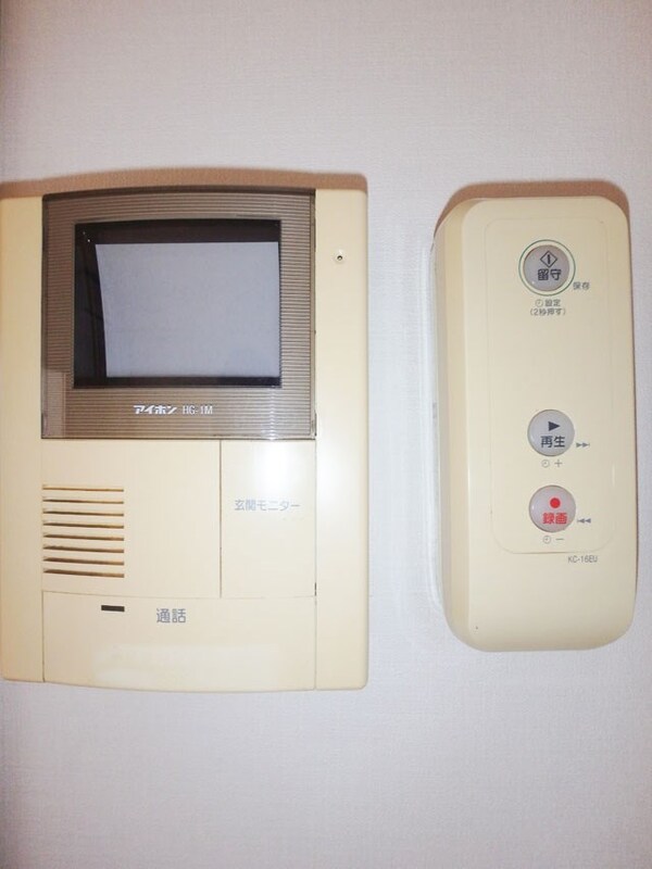 セキュリティ　モニターホン（イメージ）