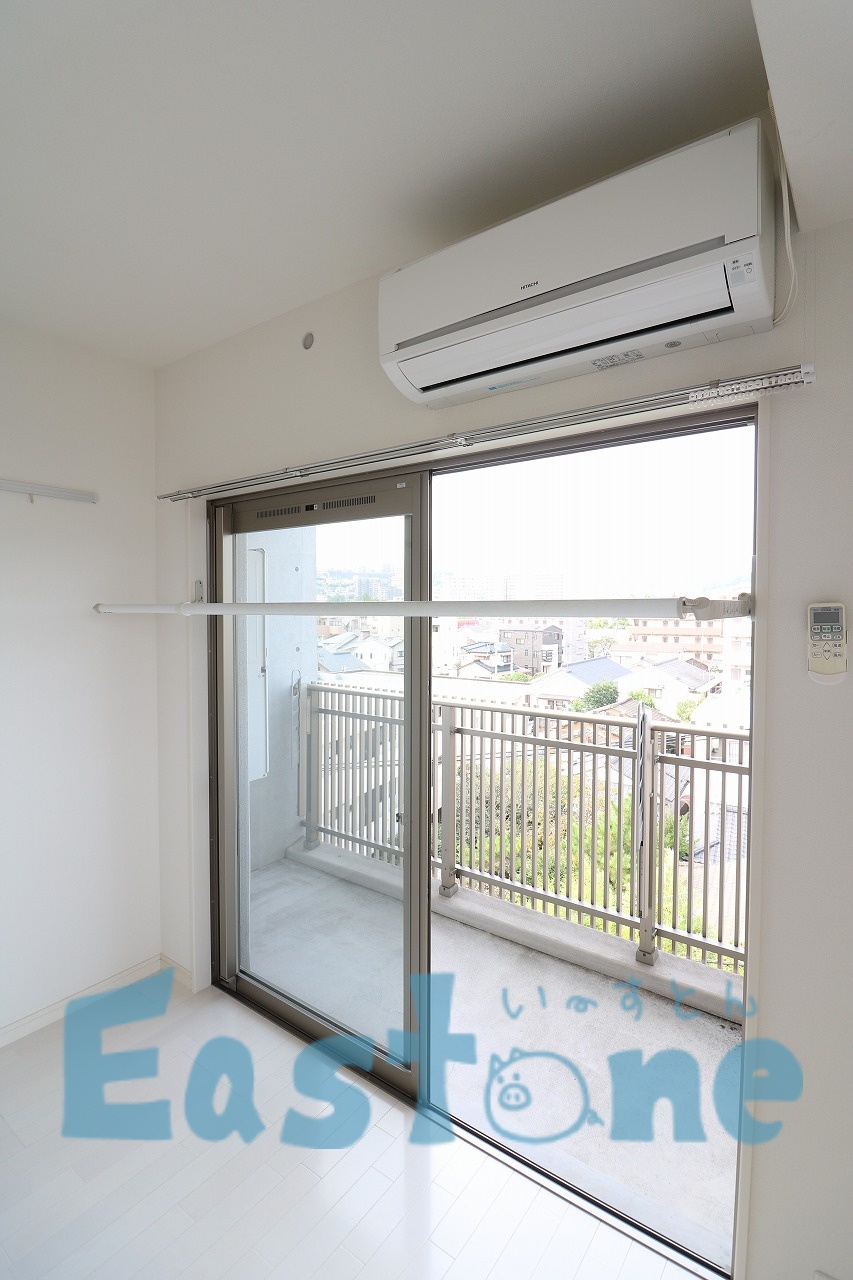 その他設備　鹿児島の夏と冬に大活躍のエアコン&室内物干し