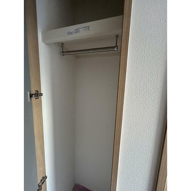 収納　建築中の参考写真