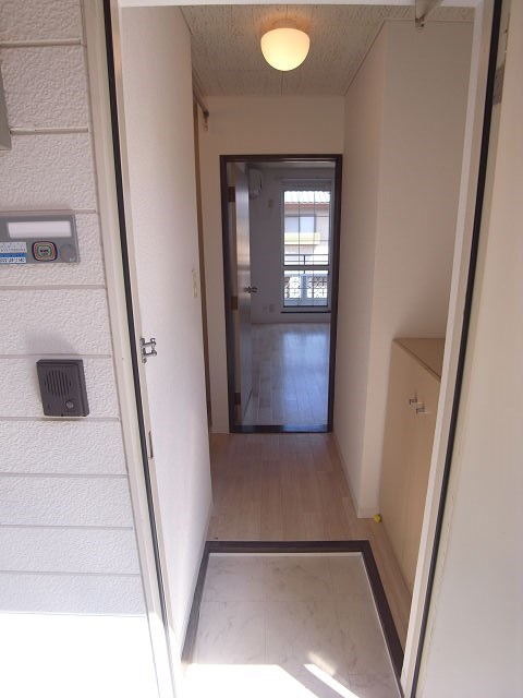 玄関　ゆったりとした玄関です