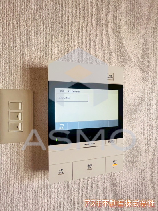セキュリティ　同マンション別部屋　参考写真