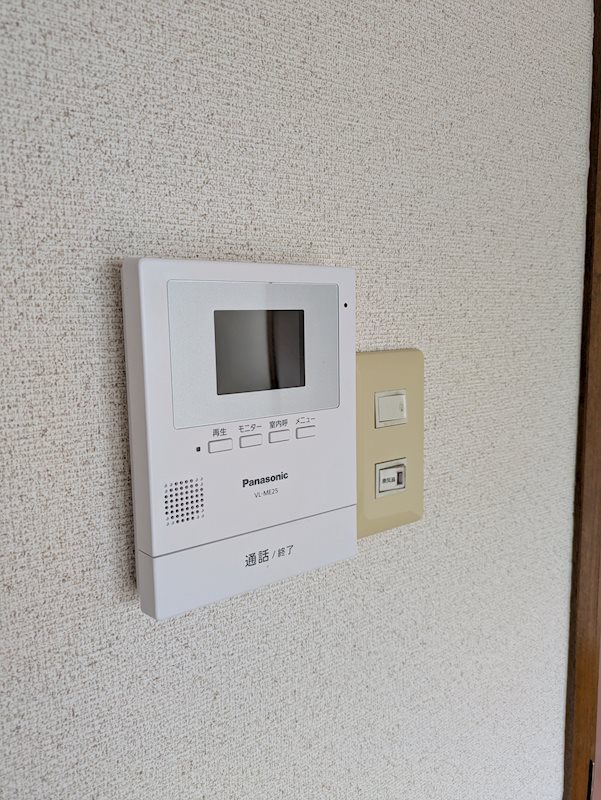 セキュリティ　モニター付ドアホン
