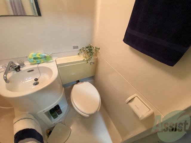 トイレ　トイレはシンプルかつオーソドックスで使い易そうです。