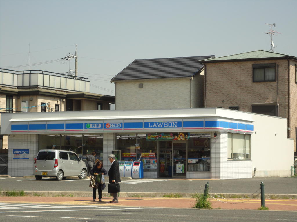 コンビニ　ローソン泉佐野日根野店（コンビニ）まで350m