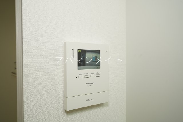 セキュリティ　モニター付きインターホン！