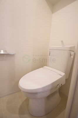 トイレ　ゆったりとした空間のトイレです