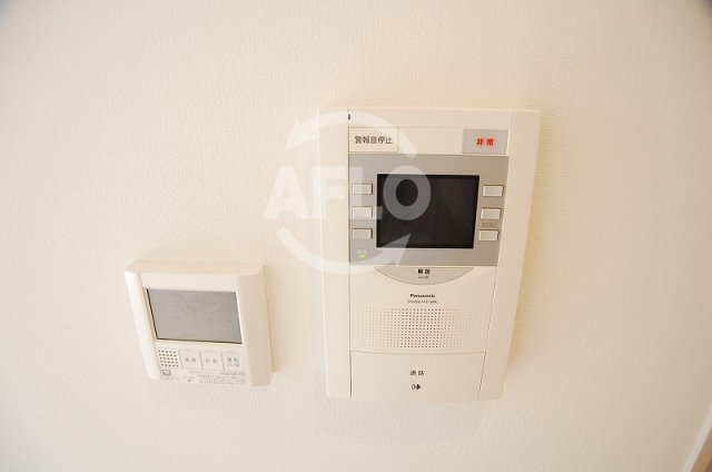 セキュリティ　スワンズシティ難波南　モニター付きインターフォン