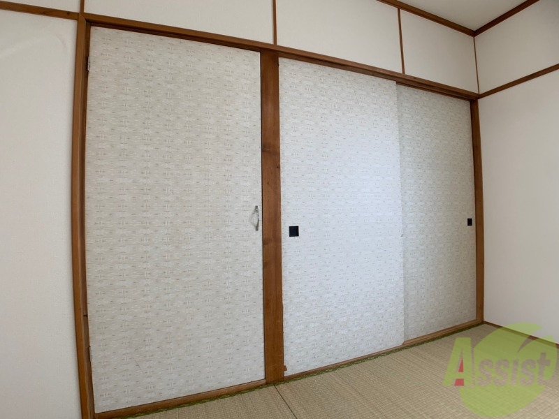 収納　和室の収納です。部屋がすっきり片付きます。