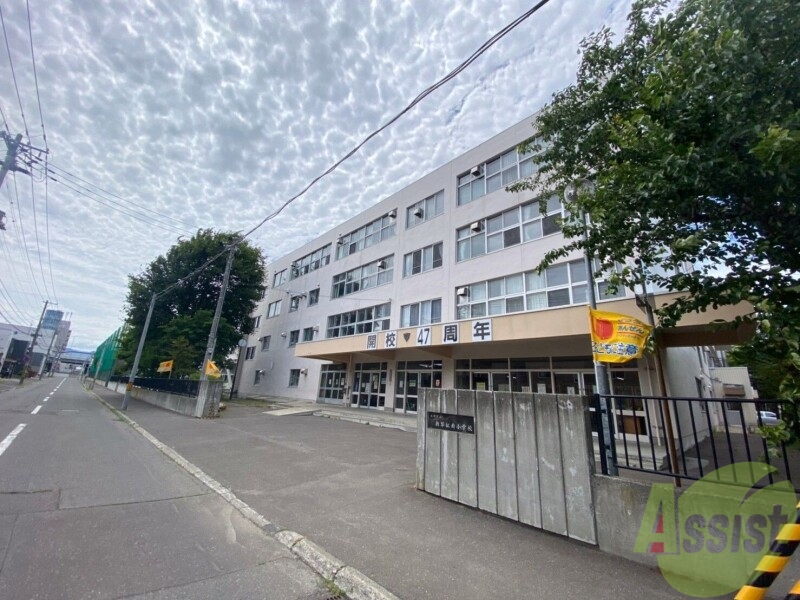 小学校　札幌市立新琴似南小学校（小学校）まで640m